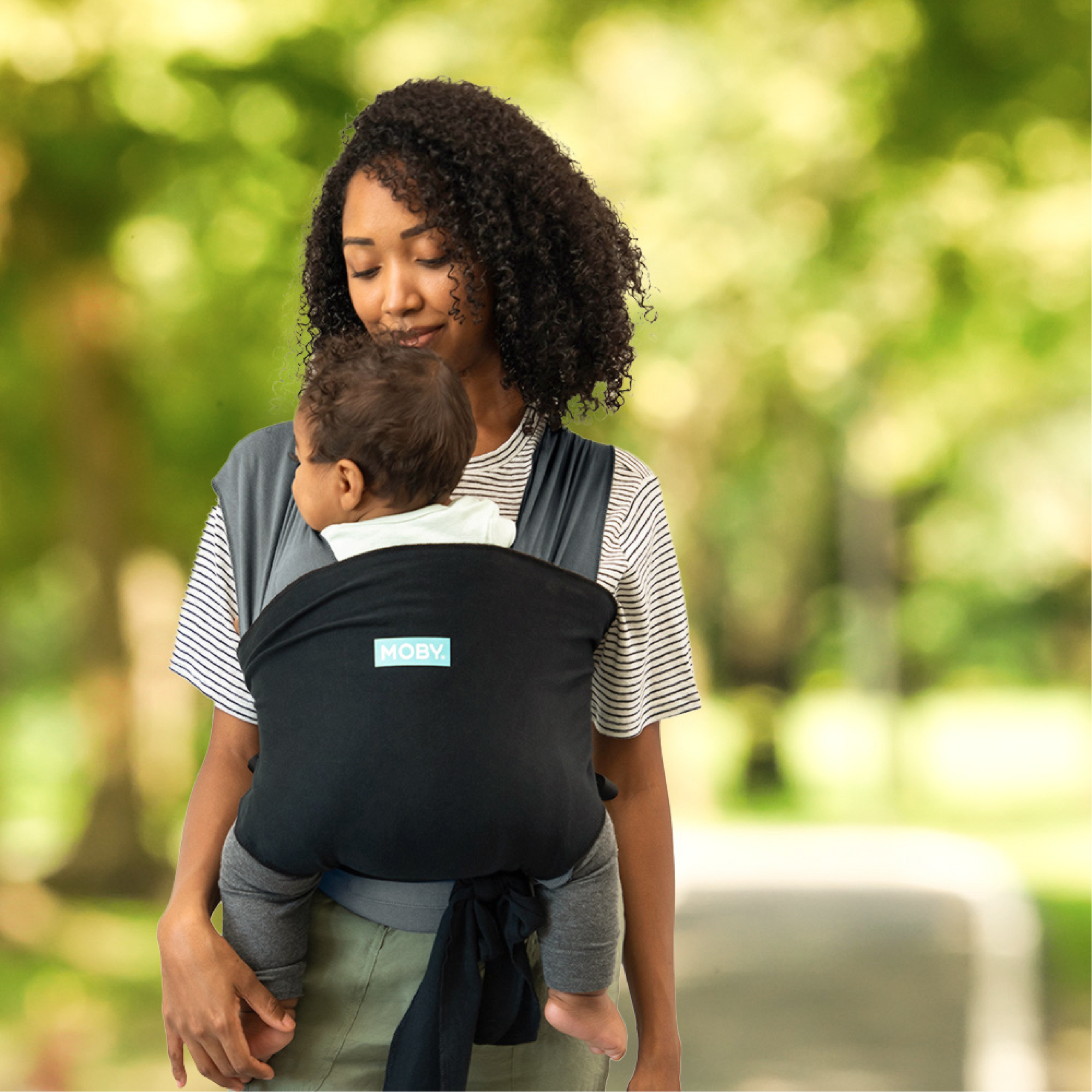 Moby Easy Wrap Charcoal Carrier