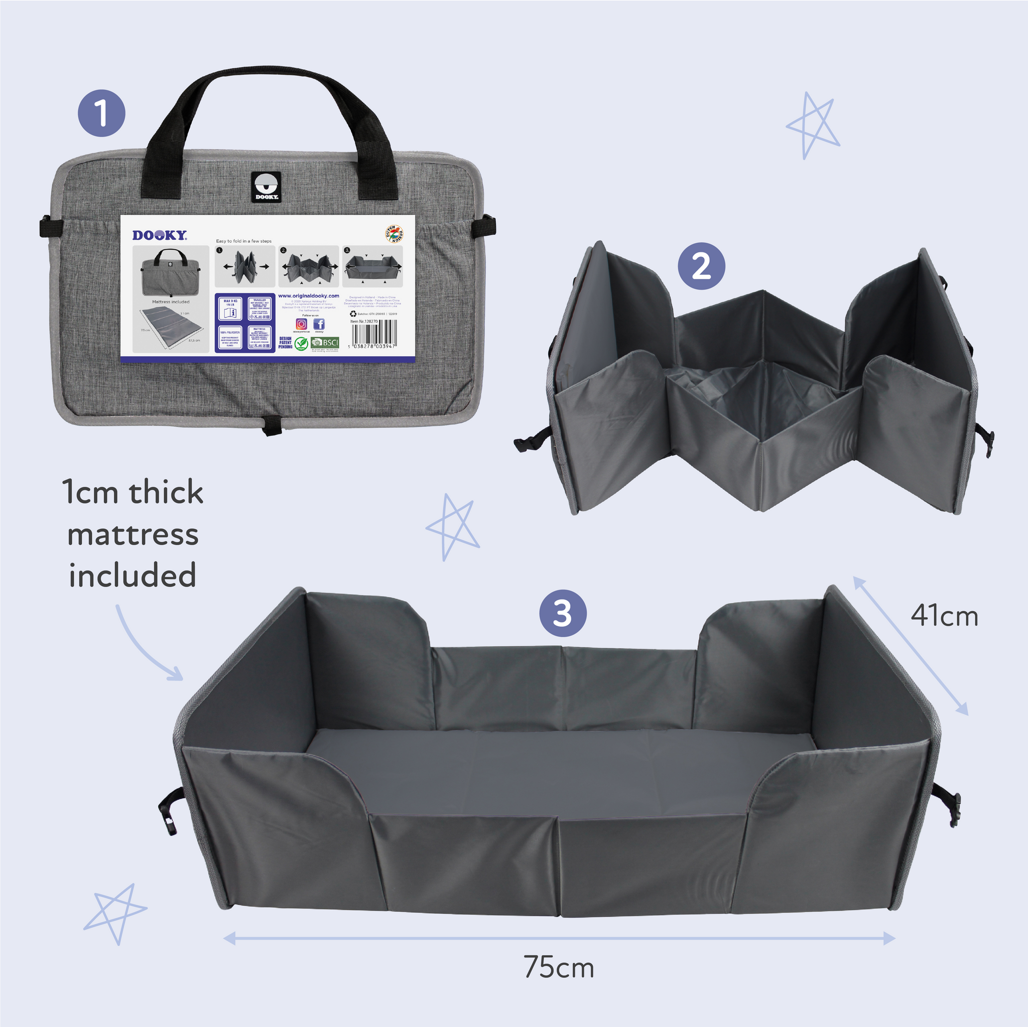 Dooky Portable Travel Cot