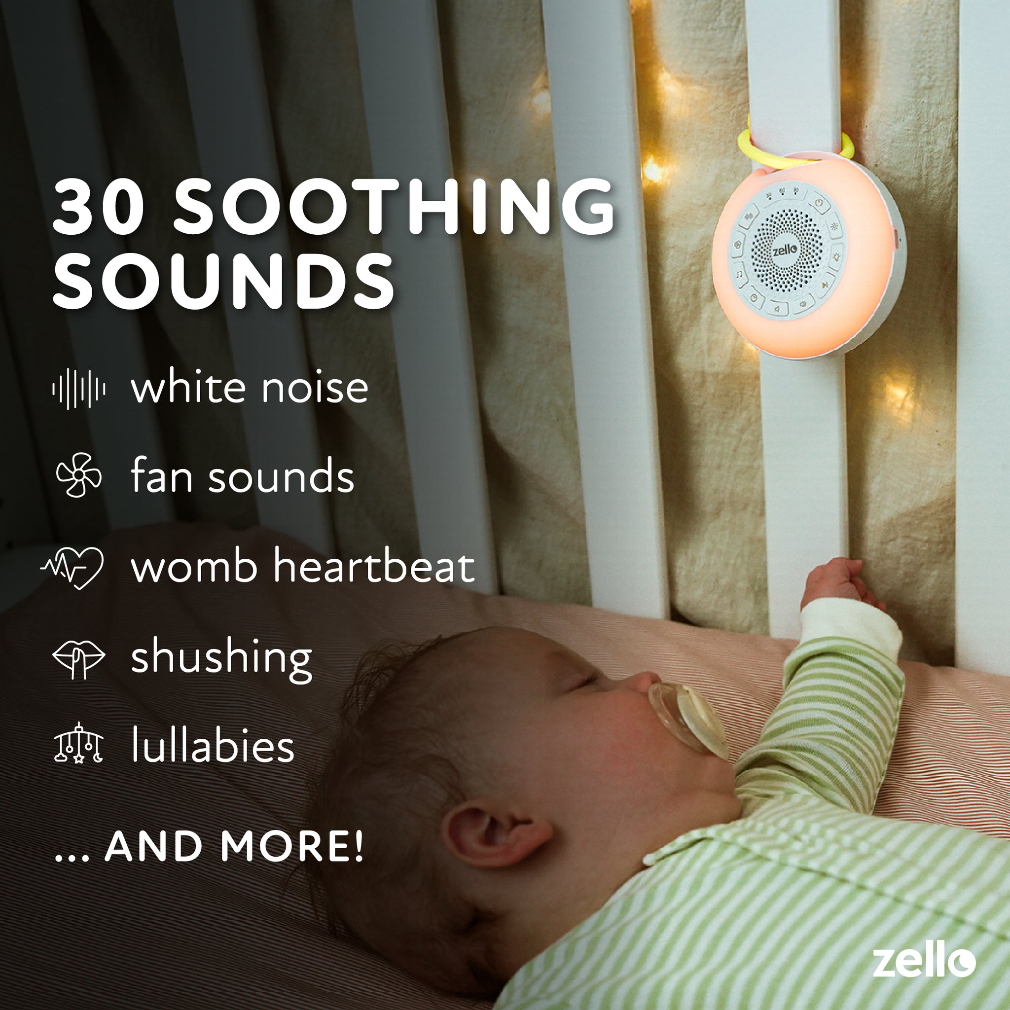 Zello Portable Pro Max White Noise Machine