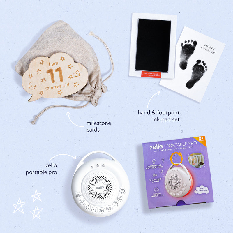Zello Newborn Keepsakes Bundle