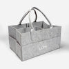 LUMI Grey Felt Nappy Caddy - LUMI Sleep