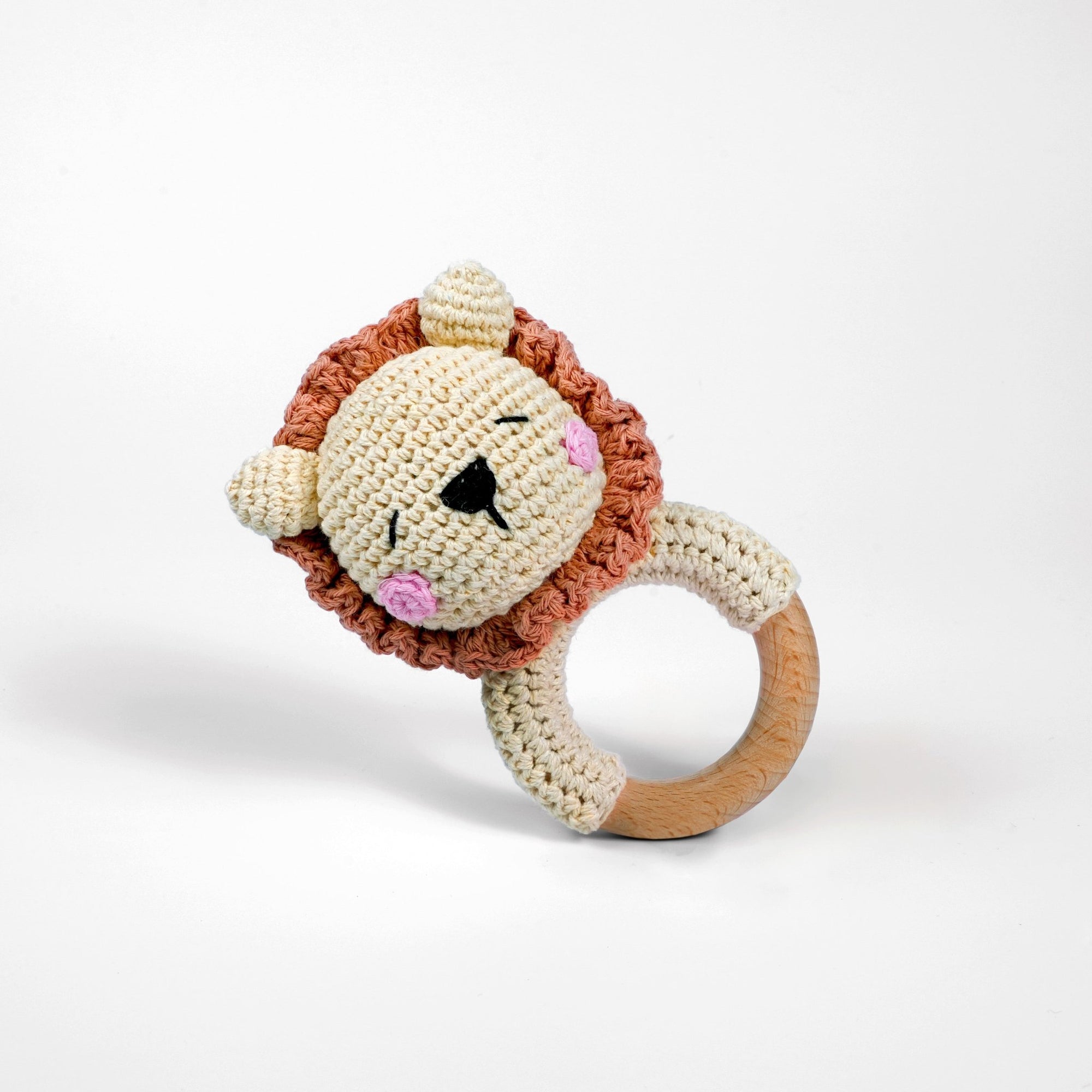 LUMI The Lion Crochet Rattle - LUMI Sleep